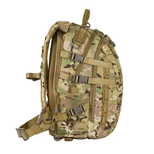 Рюкзак 25 л M-Tac Mission Pack Laser Cut MC (мультикам) з місцем для гідратора та D-кільцях на плечах — фото 4