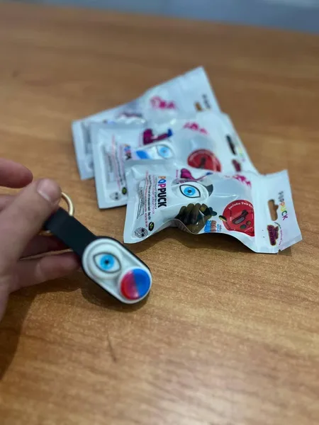 Іграшка антистрес Pop Puck Black — фото 4
