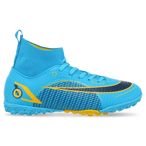 Сороконіжки футбольні LIJIN 2588G-1 розмір 43 синій — фото 3