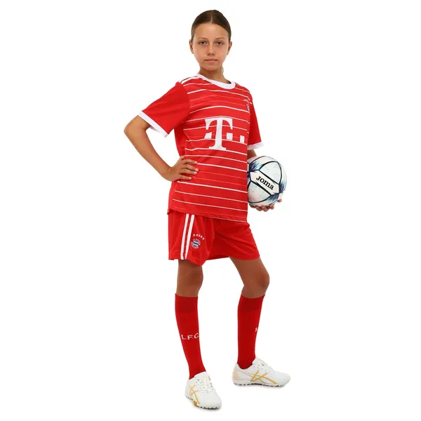 Форма футбольна дитяча із символікою футбольного клубу BAYERN MUNCHEN домашня 2023 SP-Spor