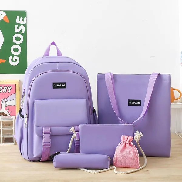 Рюкзак шкільний для дівчинки Фіолетовий CLBDBAG 2014 — фото 2