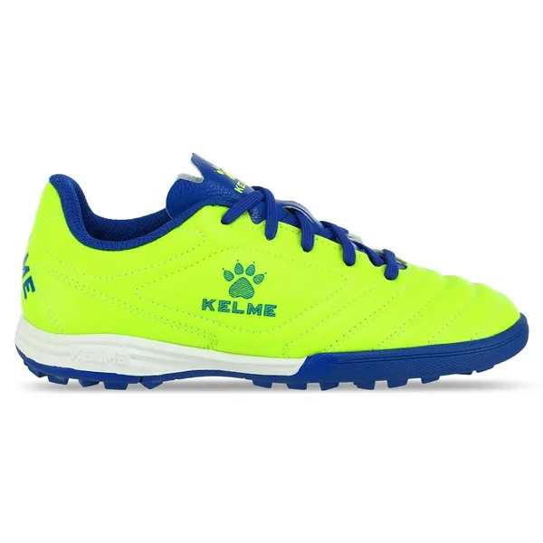 Сороконіжки футбольні дитячі KELME BASIC 873701-9986 розмір 28 Синій-салатовий — фото 4