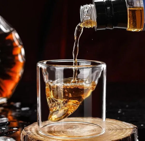 Бокал для віскі Череп 200 мл (202-3) — фото 3