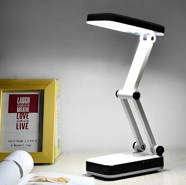 Настільна складна акумуляторна USB лампа 24 LED, YT-666, Настільний світлодіодний світильн