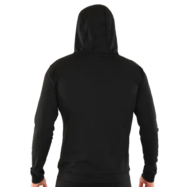 Кофта спортивна на блискавці з капюшоном JASON L-28 2XL Чорний — фото 4